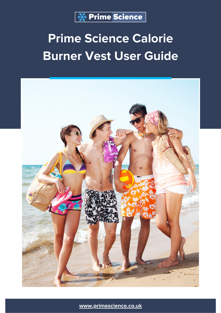 Prime Science Calorie Burner Vest user guide