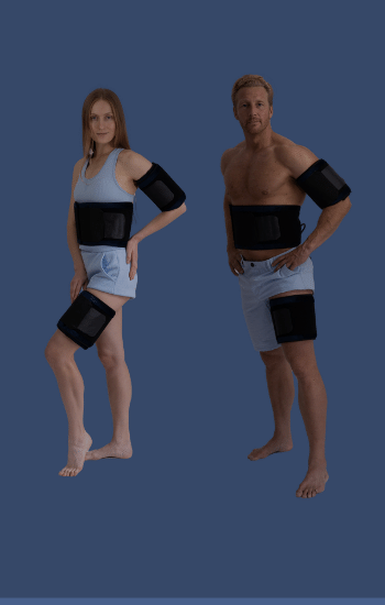 Prime Science Fat Freezing belts on stomach, thigh and arm
